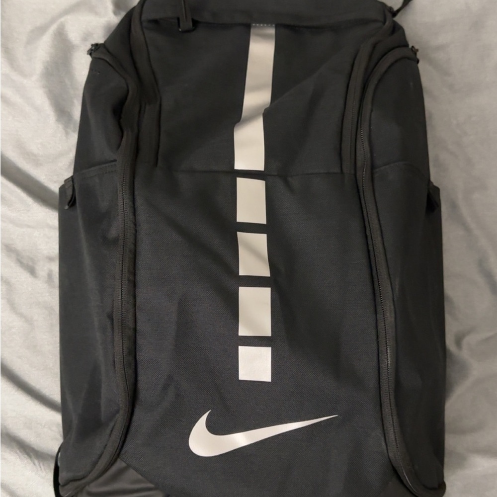 ‼️SOLD‼️ Nike Black and Silver Men's Backpack
